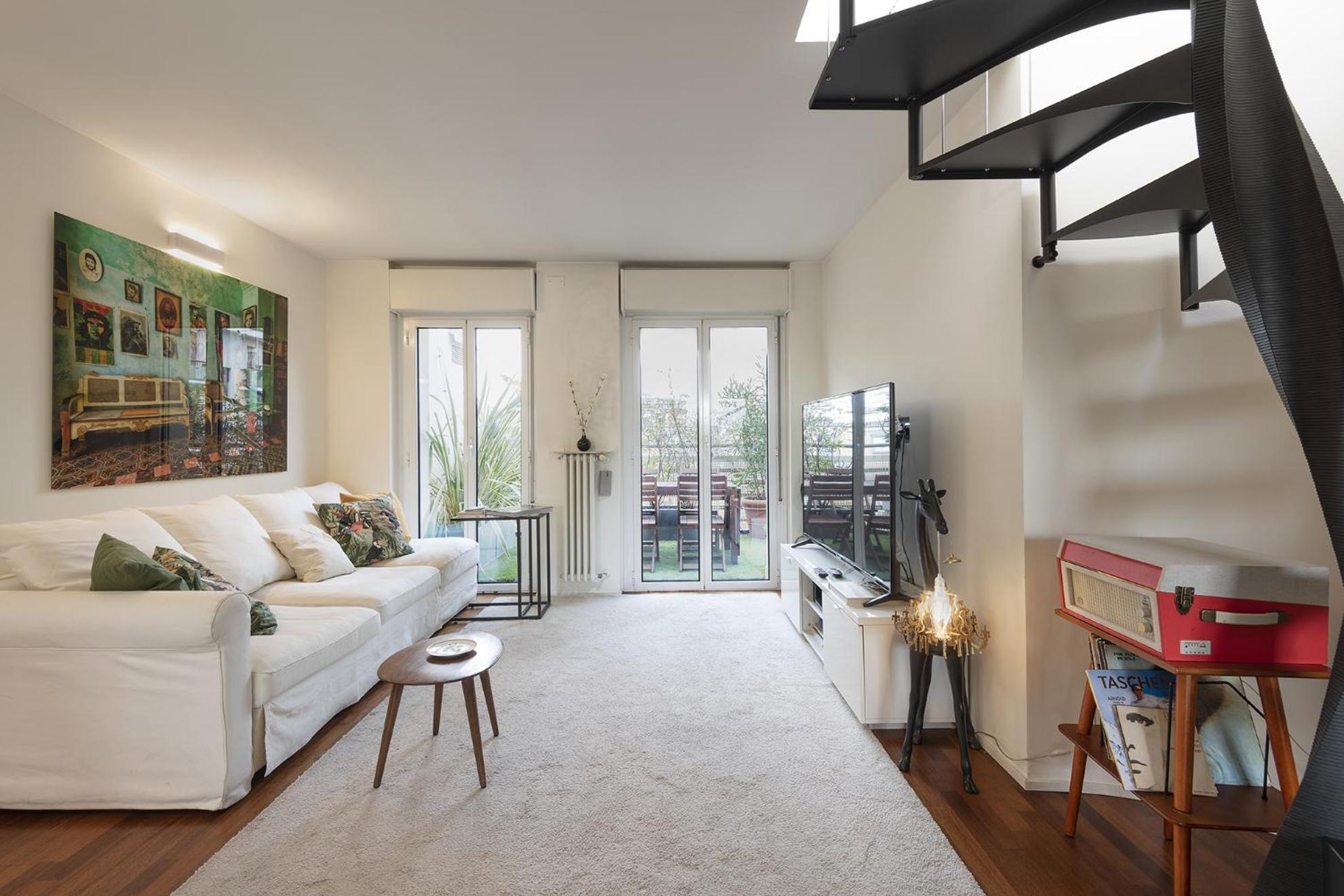 Giresio 41 - Your Penthouse With Rooftop Garden In Milano Navigli - Wifi Exteriör bild