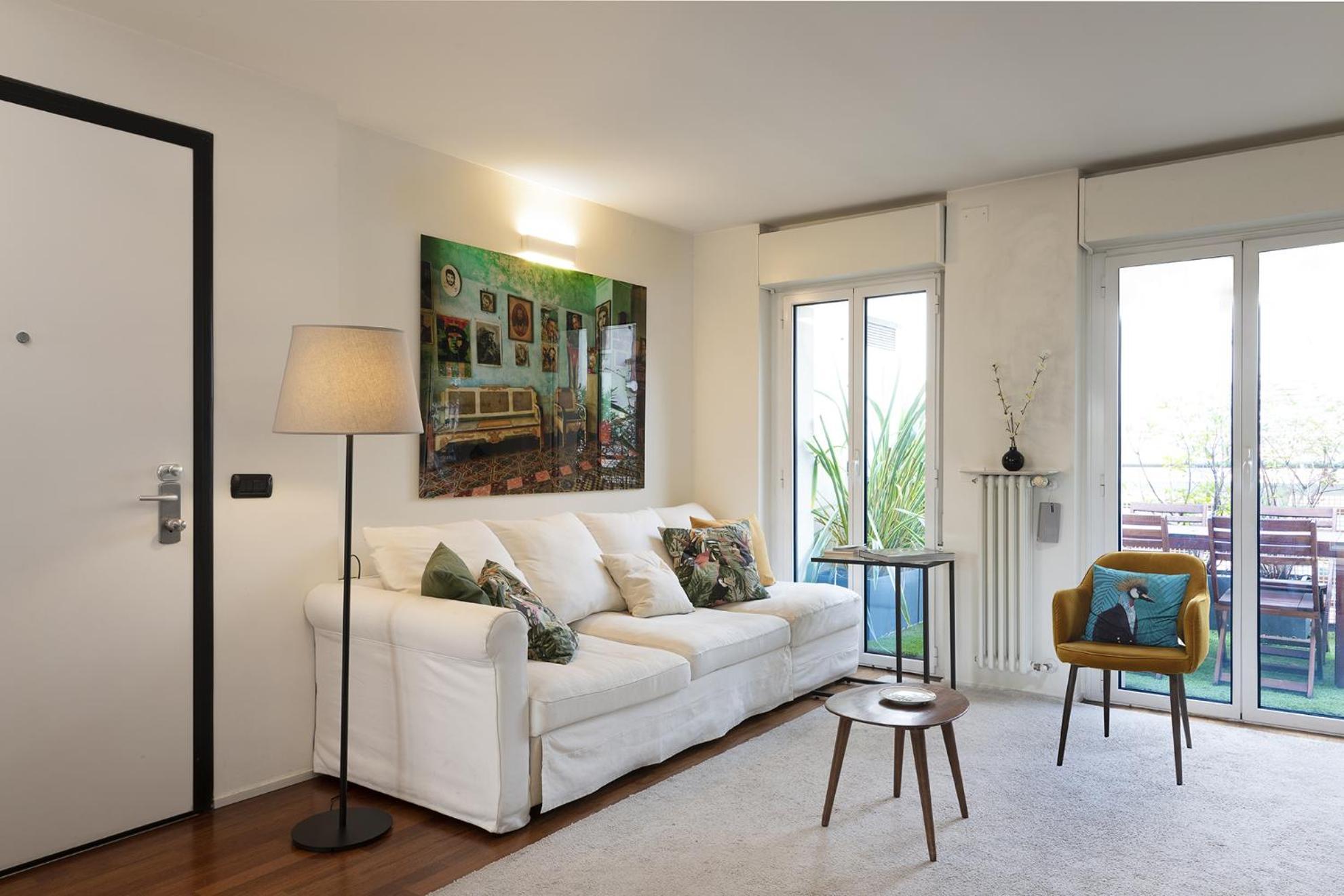 Giresio 41 - Your Penthouse With Rooftop Garden In Milano Navigli - Wifi Exteriör bild